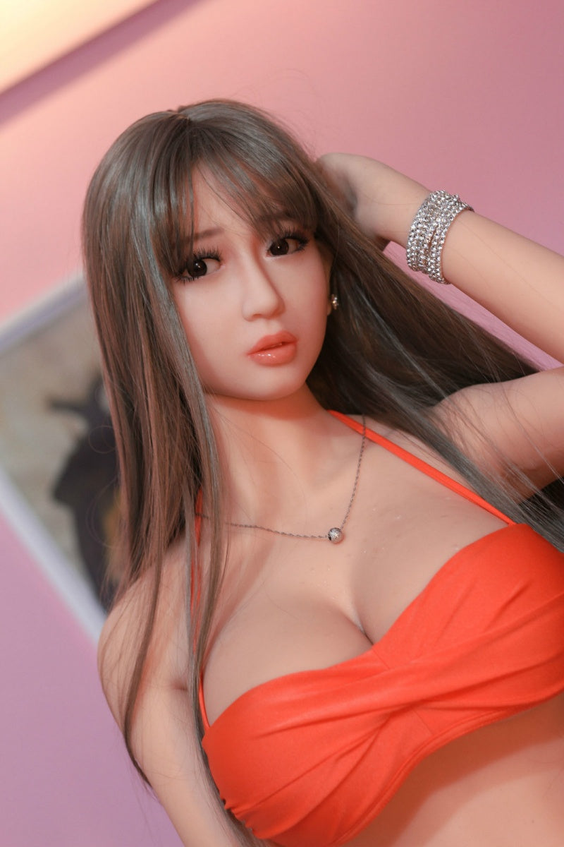 SPICYSHE Isabella 158cm Innocent Sex Dolls Large Breasts E-CUP TPE Sex Dolls Custom Size Realistic Sex Doll