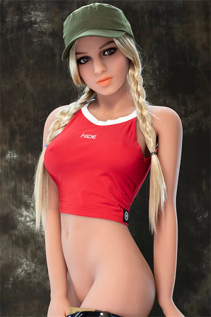 SPICYSHE Olivia 166cm Athletic Sex Dolls Large Breasts Blonde Sex Dolls E-CUP TPE Sex Dolls Custom Size Realistic Sex Doll