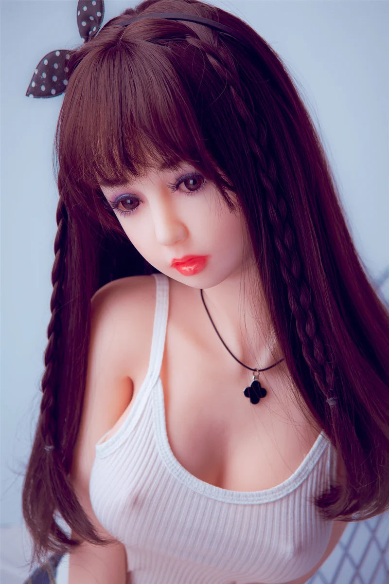 SPICYSHE Scarlett 140cm Innocent Sex Dolls Small Breasts Skinny Sex Dolls TPE Sex Dolls Custom Full Size Sex Doll